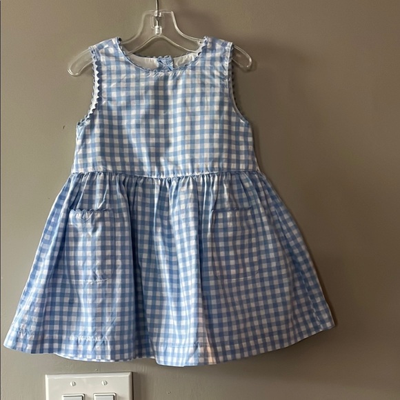 GAP Blue A-Line Sleeveless Dress - Picture 1 of 6